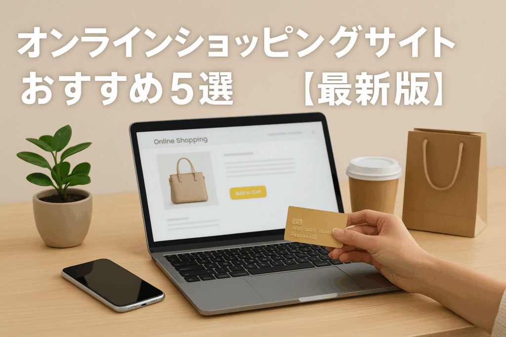 オンラインショッピングサイトおすすめ5選【最新版】